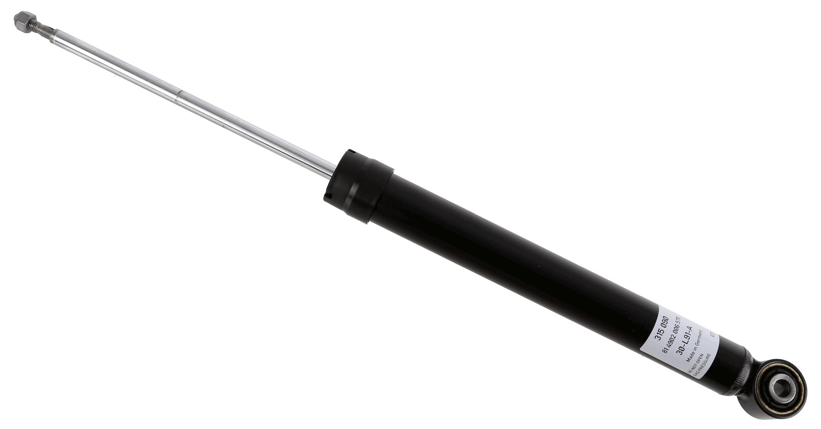 Amortisseur SACHS 315 090 suspension arrière Audi 4G5 513 035 et 4G8 513 035 A à gaz
