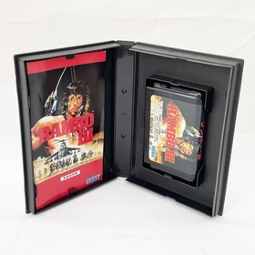 SEGA GAMEGEAR Game Gear software Rambo III with manual and Move Confirmed