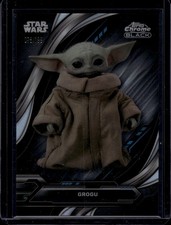 2024 Topps Star Wars Chrome Black Grogu #5 Refractor /199