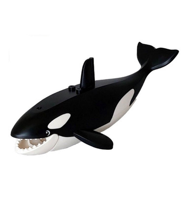 LEGO ORCA Minifig Figure Large Ocean Animal 60368 Killer Whale Retired Rare
