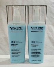  NEW 2X TEC ITALY HEAL DIMENSION DUE FACCETTA MASSIMO REPAIRING HAIR EXP. 5/24