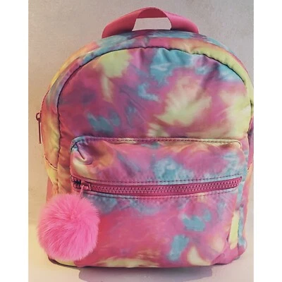 Tye Dye Soft Shell Mini Rucksack Brandneu mit Etikett Sommer Reise Urlaub Gepäck ex George