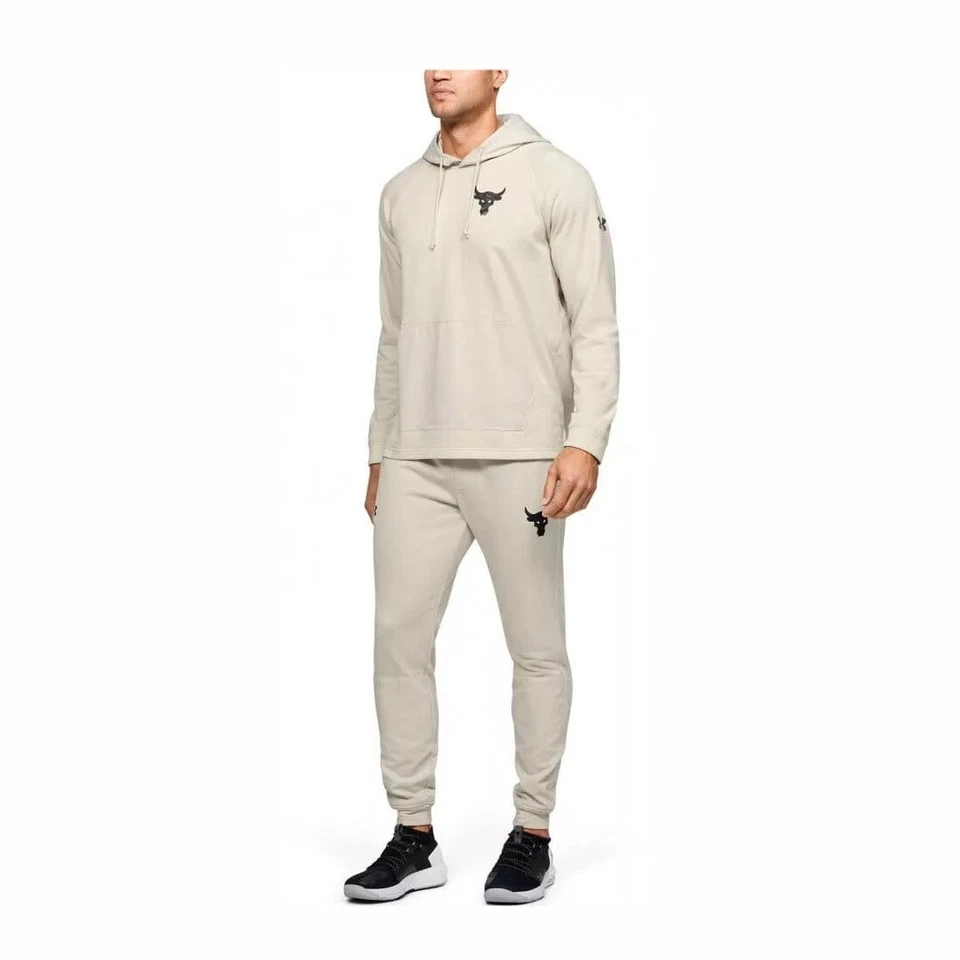 Pantalones deportivos Under Armour para hombre Project Rock Terry 1355634-110 XXL Foto 4 de 4