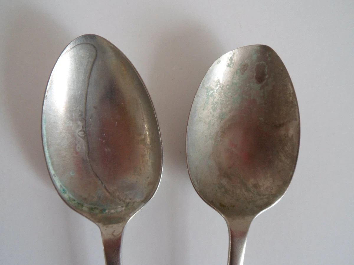 Stainless nickel silver best sale spoon