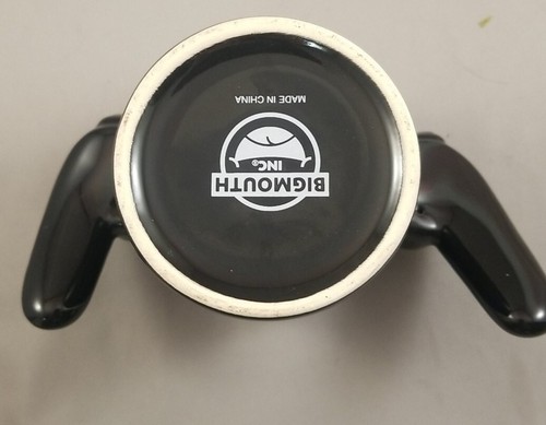Big Mouth Inc "Game Over" Mug Black Ceramic Game Controller Gamer - Picture 6 of 7