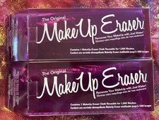 2 X The Original Makeup Eraser Reusable Washable Remover Cloth Queen Purple