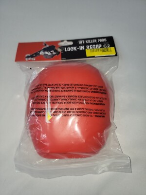 187 Killer Pads Pro Lock In Recaps Size C2 (SM-XL) RED Brand NEW