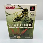 PS2 Metal Gear Solid 3 Subsistence Konami Sony Playstation 2