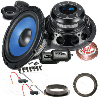 SINUSTEC AUTO LAUTSPRECHER für SKODA OCTAVIA II / 1Z 2004-2013 Front Vorn #A5AG