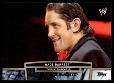 2013 Topps WWE Triple Threat Tier 3 Wade Barrett - Leadership #TT6-3 Insert