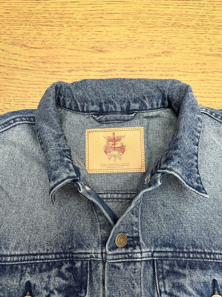 BON JOVI ボン・ジョヴィ FOEVER デニムジャケット Lサイズ ボン・ジョヴィ / Forever Denim Jacket – UNIVERSAL MUSIC STORE