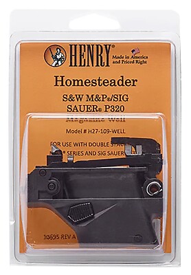 Henry H27109WELL Homesteader Magwell 9mm for P320/M&P Style Mags