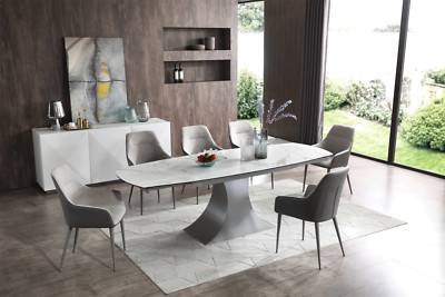 ESF Extravaganza 9035 Dining Table with 1254 Chairs, Total of 7 pieces