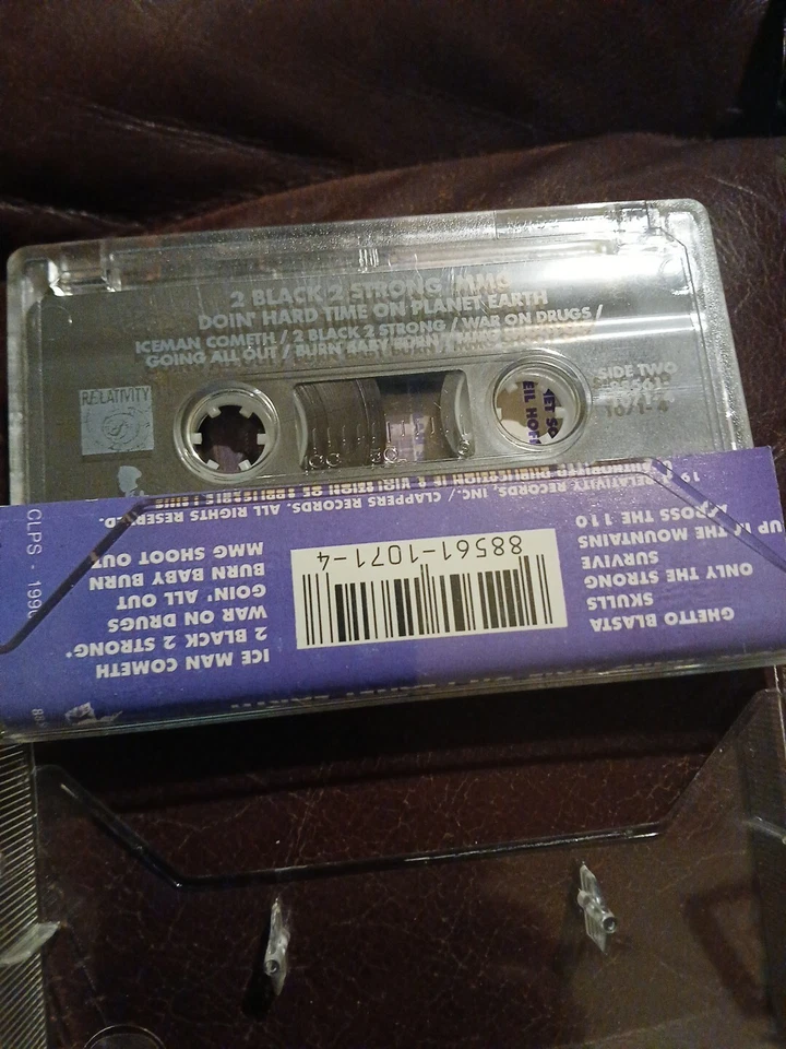 Doin' Hard Time On Planet Earth by 2 Black 2 Strong MMG Cassette (1991, Relat... - Image 3 of 4