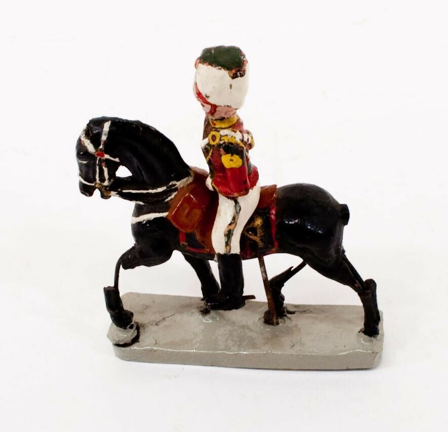 Vintage Durso Belgium Horse Rider Cavalry Toy Soldier Damaged H676