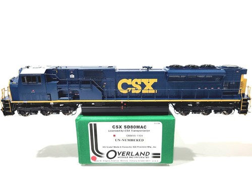 Transporte Overland OMI CSX EMD SD80MAC CSX Nº# HO Latón Modelo #AA-1104 | Zustand: New: Other (See Details)