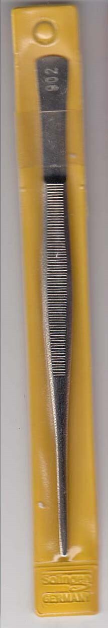 Showgard New Long Stamp Tongs Tweezers Straight Pointed Tip 902 Free US Shipping