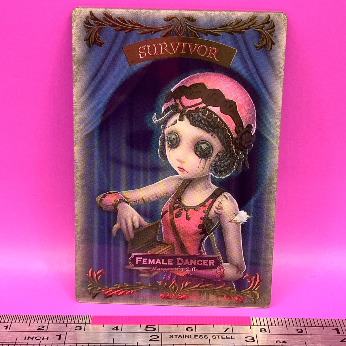 Margaretha Zelle Female Dancer Identity V Wafer Card BANDAI Margaretha Zelle Female Dancer Identity V Wafer Card BANDAI