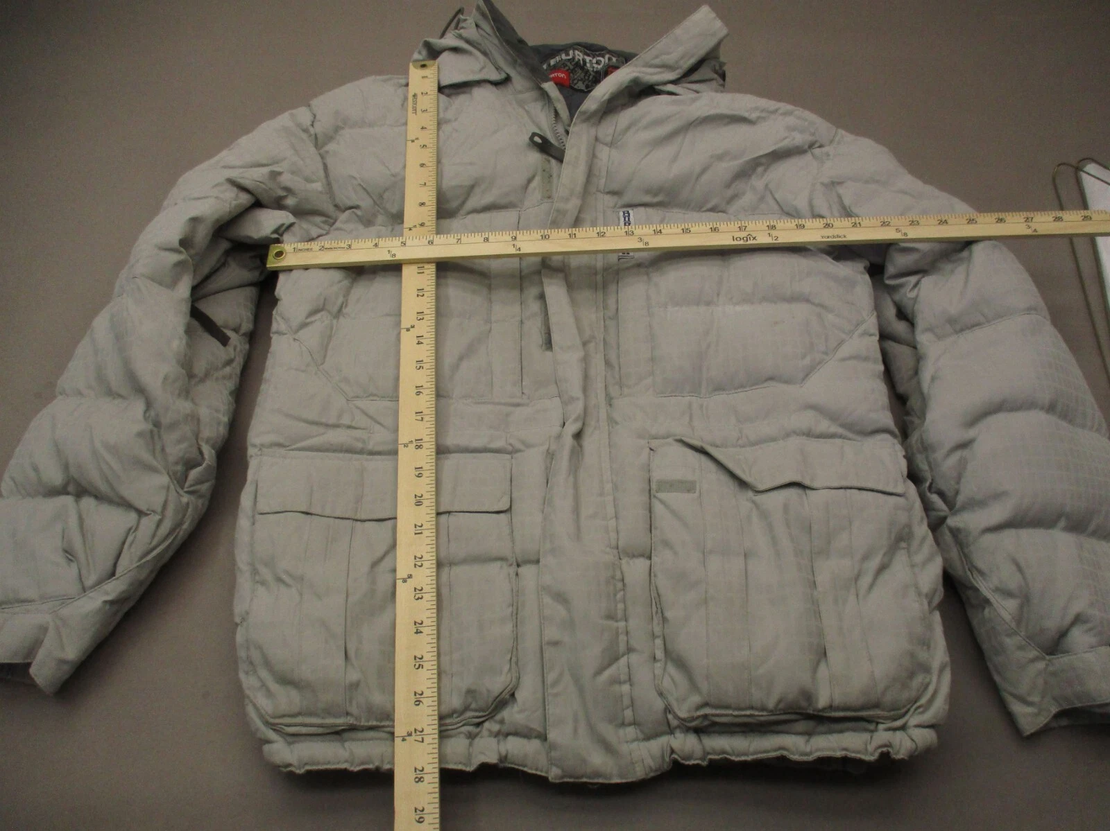 burton full zip powder skirt snowboard jacket