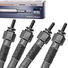 4x BERU GV968 Glühkerzensatz für Taro Dyna Hiace Hilux Land Cruiser Starlet VW
