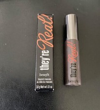 Lot of 2 NEW Benefit They're Real Mascara, Jet Black, Deluxe Travel Size