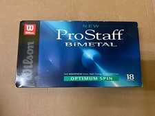 Wilson ProStaff BiMetal Optimum Spin Golf Balls 18 (New) Free P+P