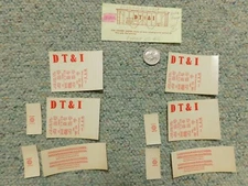 Champ decals HO 2 SETS HC-416 DTI Detroit Toledo Ironton covered hopper  S13