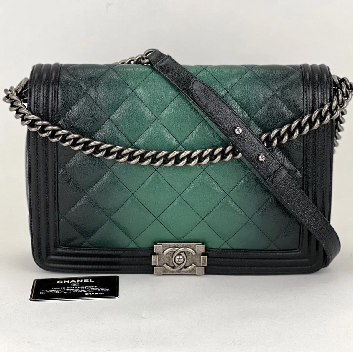 chanel large black bag