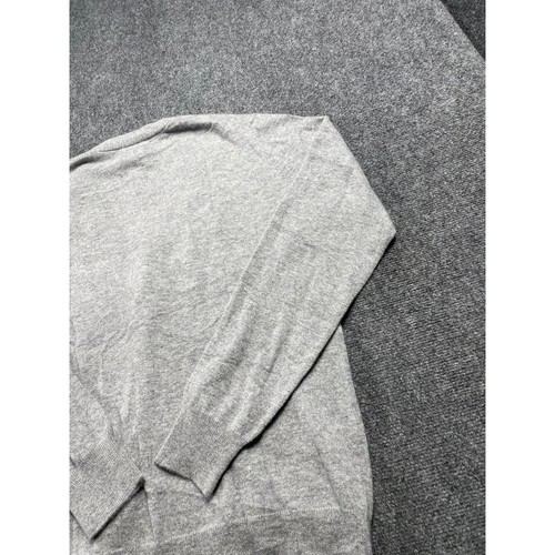 State Cashmere Women's Gray Sweater Cardigan Long Sleeve Casual Size Medium - Picture 15 of 17