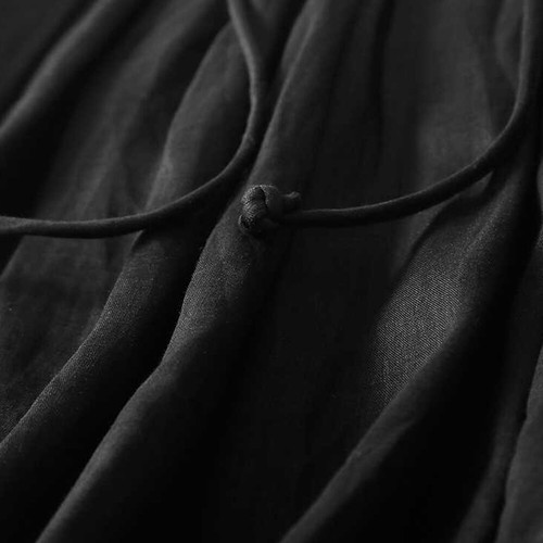 Women Elastic Waist Lace Up Cotton Linen Long Skirt Cocktail Party Maxi Skirts - Picture 17 of 22