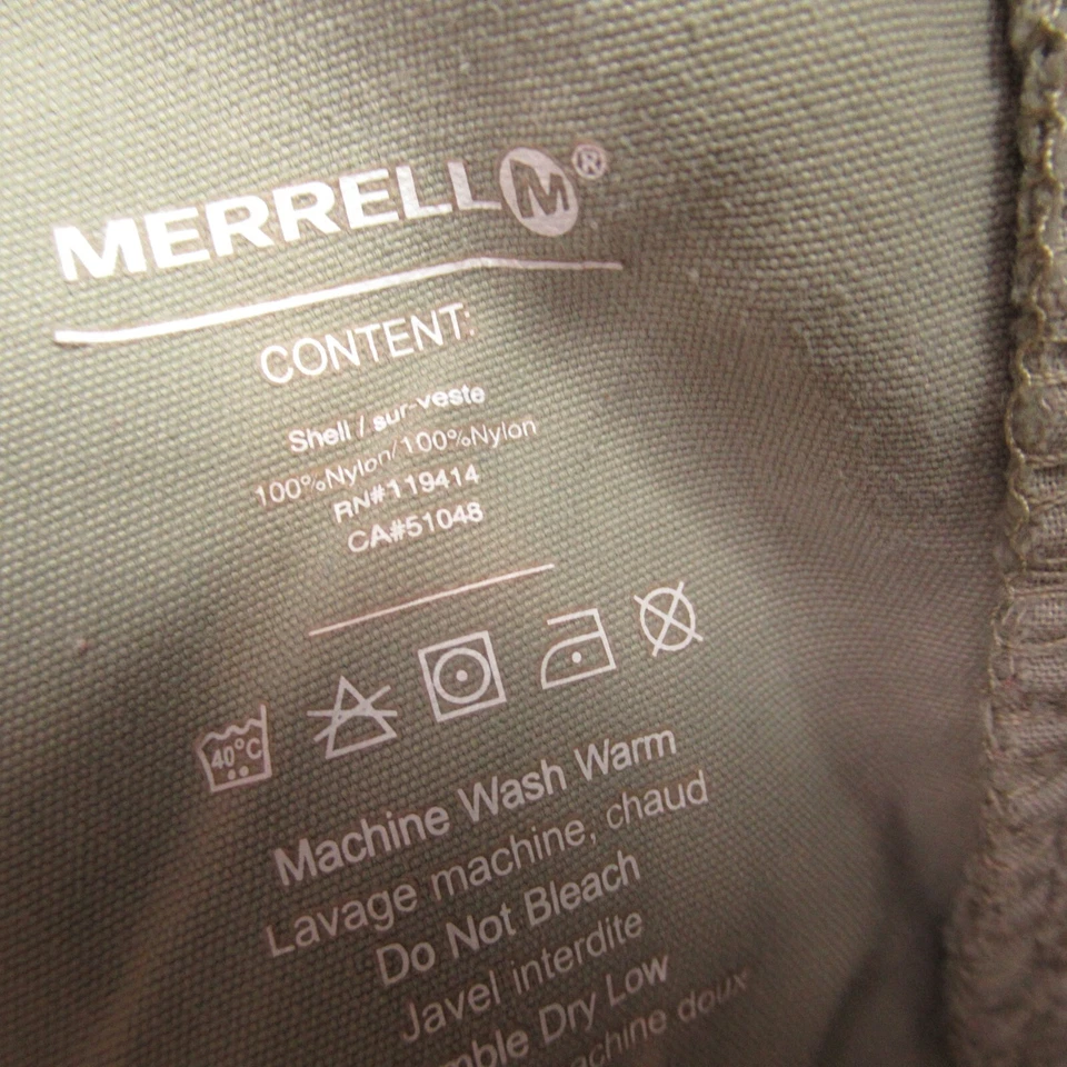 Merrell Pants Womens 8 Straight Leg Stretch Pockets Stretch Zip Shorts Optiwick - Image 4 of 4