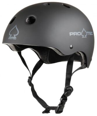 Pro-Tec Classic Certified Helm Matt Schwarz Erwachsene