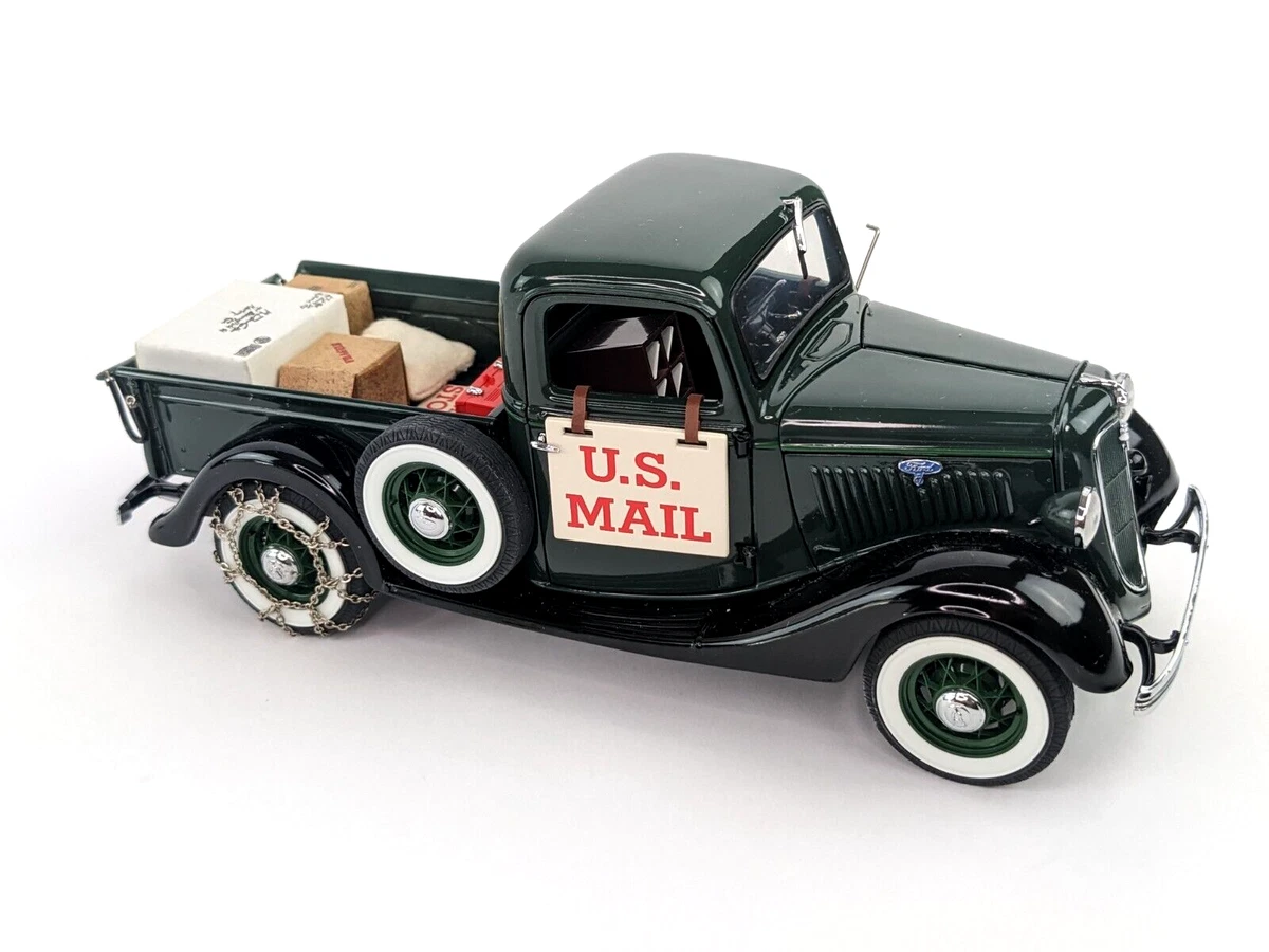 Danbury Mint 1935 Ford US Mail Pickup Truck Accessories & Box