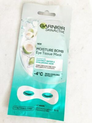 Garnier Hydra Bomb Eye Serum Mask Lines-Smoothing With Coconut Water Eye Mask 6g
