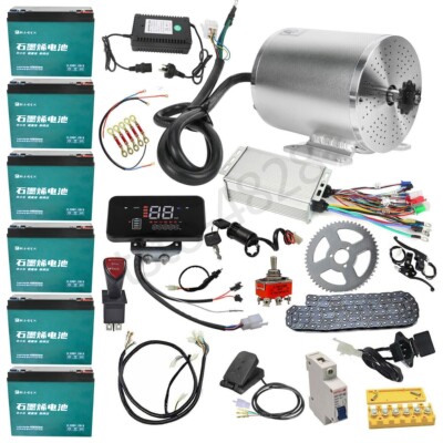 Kit Moteur Brushless 72V 3000W Pour Go-Kart Ou Scooter électrique - Modèle MY1020