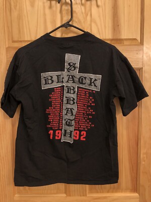 【激レア】1992年オリジナル BLACK SABBATH ツアーTシャツ Vintage 1992 Black Sabbath Dehumanizer Brockum Tour T-Shirt