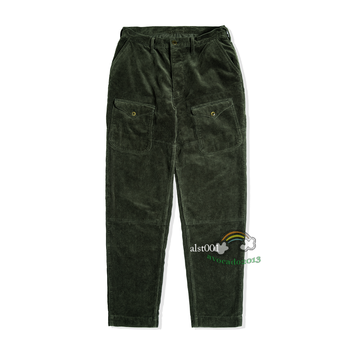 Red Tornado Men's Autumn/Winter Lumberjack Vintage Heavy Corduroy