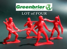 NINJA figures, near mint, 4" to 5" tall, LOT OF FOUR 4 by Greenbrier