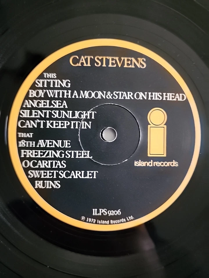 CAT STEVENS Catch Bull at Four by Cat Stevens (Vinyl, A&M (USA) 1972 Original - Image 2 of 4