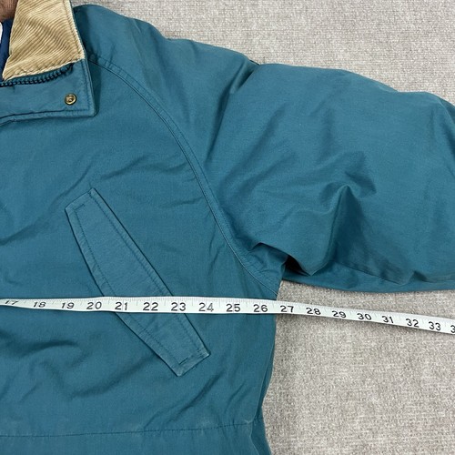 Vintage 80s 90s LL Bean Goose Down Timberline Parka Coat Men Large Coat Corduroy - Picture 10 of 11