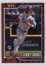 2026 Topps Series 1 Team Color Border Jimmy Crooks III Jimmy Crooks #73 4d5