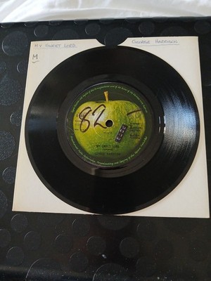 GEORGE HARRISON MY SWEET LORD / WHAT IS LIFE 7'' VINYL R5884 E.M.I RECORDS 1970