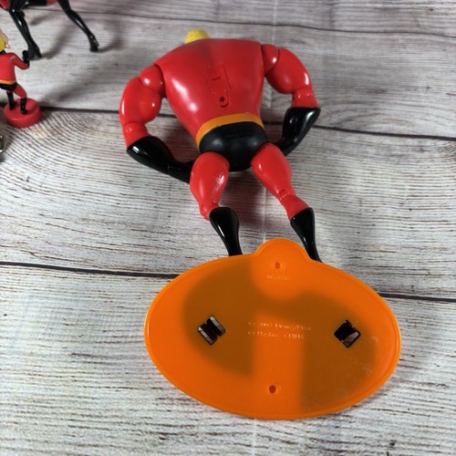 Disney Pixar The Incredibles Keychain Toy Lot Mr Incredible Elastigirl Dash - 第 18/18 張圖片