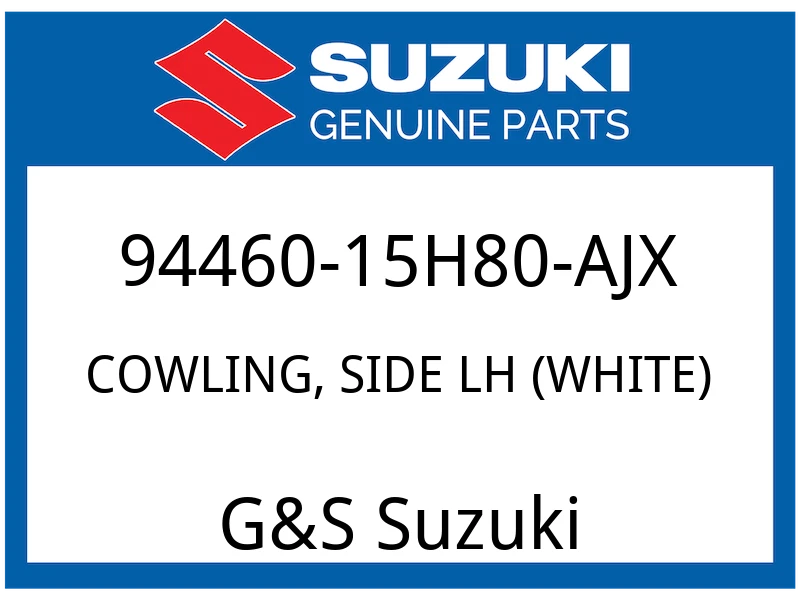 COWLING, SIDE LH (WHITE)