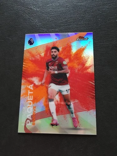 2025-26 Topps Finest Lucas Paqueta West Ham Utd Swerve Variation Orange Red SSP