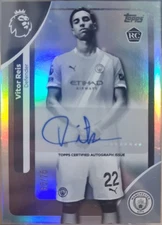 2025-26 Topps Premier League Soccer Vitor Reis Auto 65/75 RC Manchester City