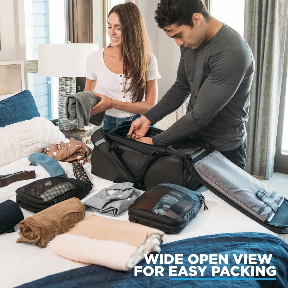 NOMATIC 40L Travel Bag Duffel Backpack Carry-On w/ Laptop Sleeve TSA Ready - Image 3 of 4