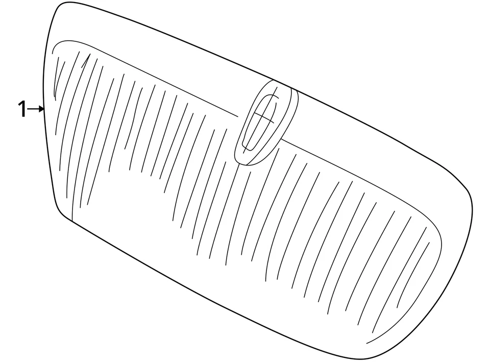 Lincoln Navigator 2003-2005 parrilla de aviador radiador ASM 2C5Z8200AA - NUEVO OEM Foto 4 de 4