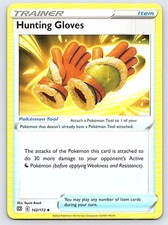 HUNTING GLOVES 142/172 BRILLIANT STARS POKEMON TCG CARD