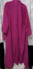 LOWERED PRICE Misses Robe Size Large Jc Penney Long Sleeve Pink Robe Women Large